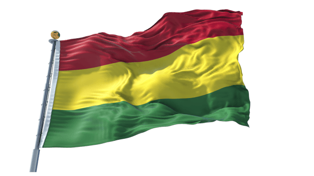 Bikini Atol waving flag PNG