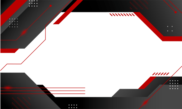 futuristic gaming overlay for design element copy space. modern shape for ornament live streaming HUD monitor display png