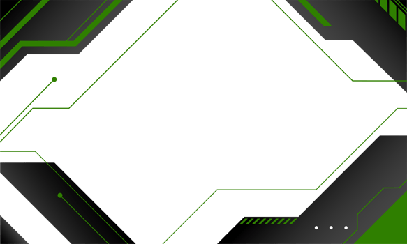 futuristic gaming overlay for design element copy space. modern shape for ornament live streaming HUD monitor display png