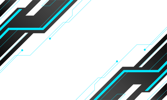 futuristic gaming overlay for design element copy space. modern shape for ornament live streaming HUD monitor display png