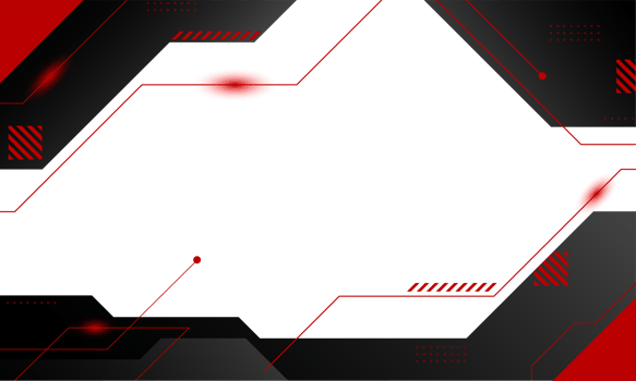 futuristic gaming overlay for design element copy space. modern shape for ornament live streaming HUD monitor display png
