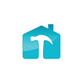 Home repair logo vector design image