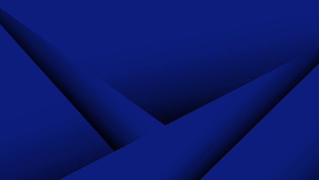 abstract blue overlap geometric shape with gradient color background vector