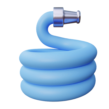 3D Garden Hose Icon png