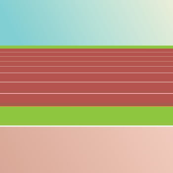 Track and Field vector illustration background graphic