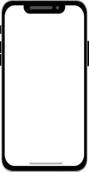 smart phone, mobile phone or cellphone vector