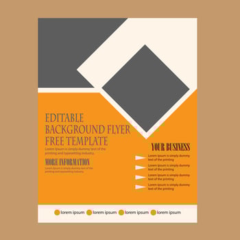 business report cover, brochure or flyer design. vector