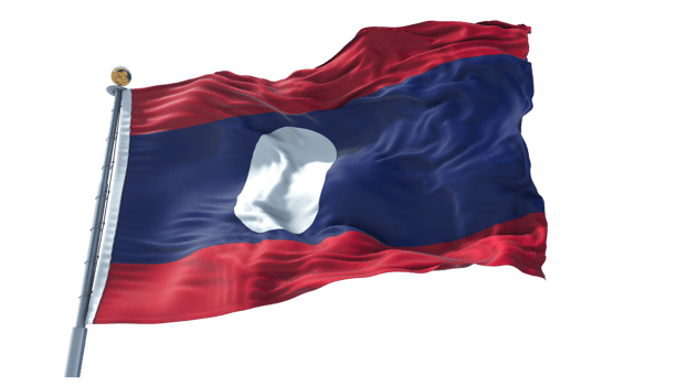 Laos Flag PNG