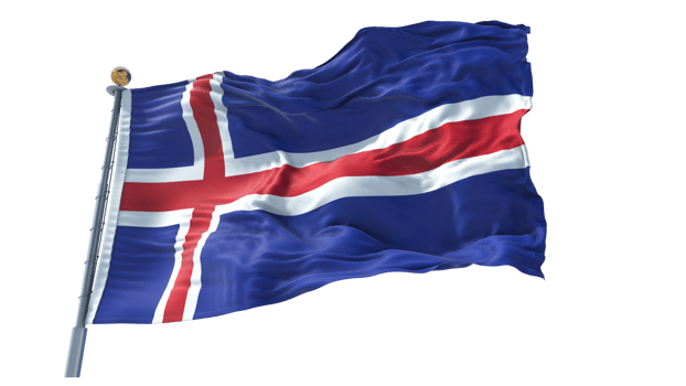 Iceland Flag PNG