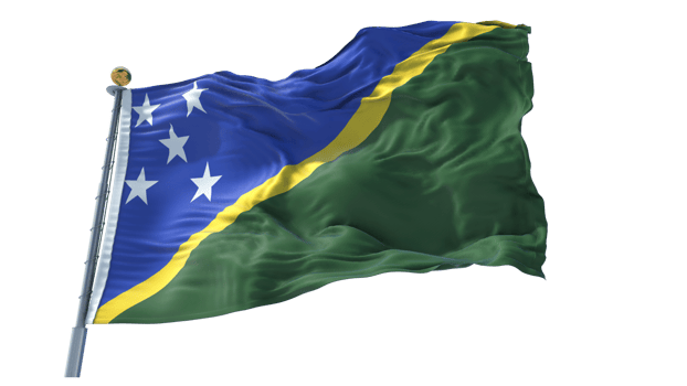 Solomon Islands Flag PNG