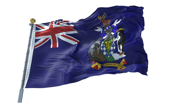South Georgia and the South Sandwich Islands Flag PNG