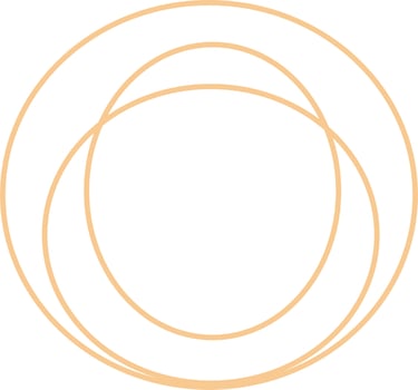 Minimal Oval Outline Design vector