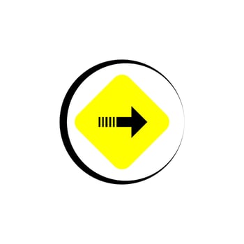 direction icon arrow illustration vector image design