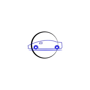 car vector illustration image icon picture transportation racing