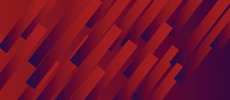 Dynamic abstract background, red layers rotating and creating circle shaped composition on black backdrop. Vector illustration
