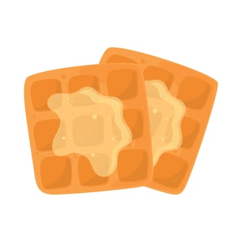 bread with butter vector