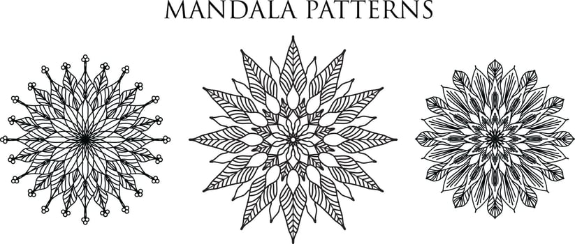 luxury ornamental mandala design background,mandala design,Mandala pattern Coloring book Art wallpaper design, tile pattern, greeting card, set mandala design, black,mandala design vector