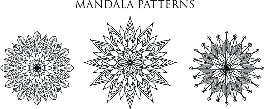 luxury ornamental mandala design background,mandala design,Mandala pattern Coloring book Art wallpaper design, tile pattern, greeting card, set mandala design, black,mandala design vector