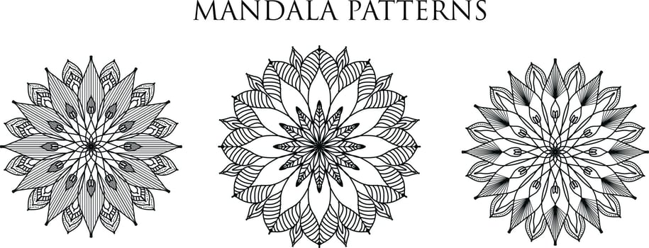 luxury ornamental mandala design background,mandala design,Mandala pattern Coloring book Art wallpaper design, tile pattern, greeting card, set mandala design, black,mandala design vector