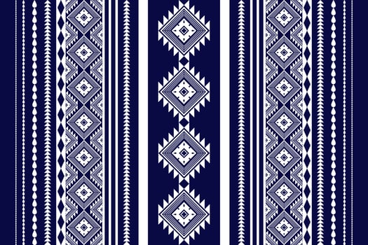 Geometric ethnic oriental seamless pattern traditional Design for background,carpet,wallpaper.clothing,wrapping,Batik fabric,Vector illustration.embroidery style vector