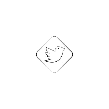 bird icon image illustration vector design line