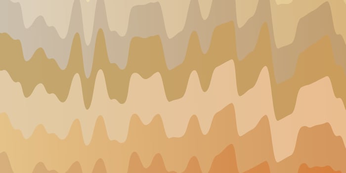 Light Orange vector pattern with lines.