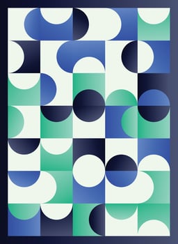 Abstract Geometric Poster cover flyer designs. Vector illustration