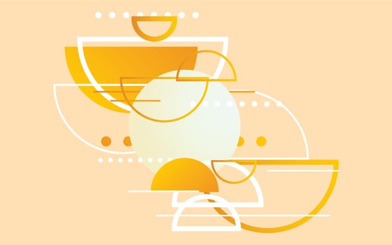 Abstract modern Orange background gradient color. Vector illustration