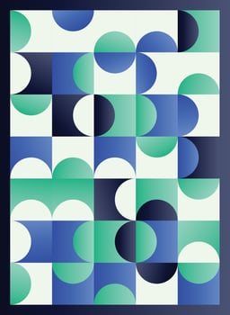Abstract Geometric Poster cover flyer designs. Vector illustration