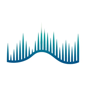 aurora logo design icon illustration vector template