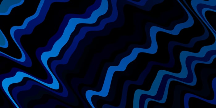 Light BLUE vector pattern with wry lines.