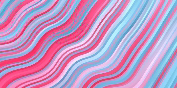 Light Blue, Red vector backdrop with circular arc.