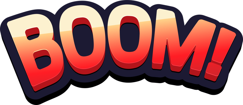Boom Comic Speech Bubble png