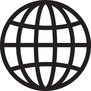 Line Globe Icon, Sign png