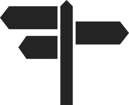 Direction sign icon png