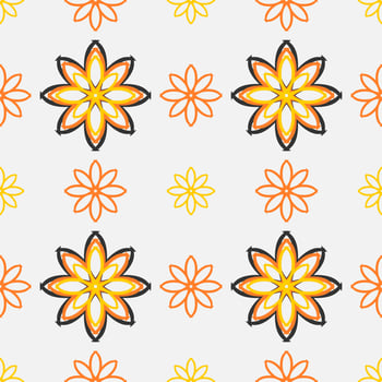 A collection of seamless patterns with abstract themes and high artistic value. Suitable for use on fabrics, book covers, invitations, or walls of homes and offices vector