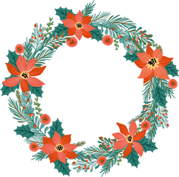 Christmas  wreath. png