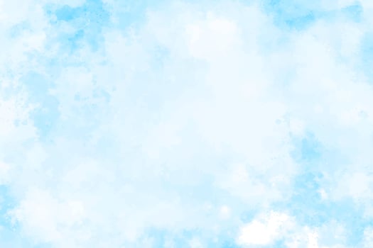 Abstract blue watercolor paint brush background vector