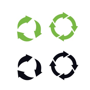 recycle icon vector design
