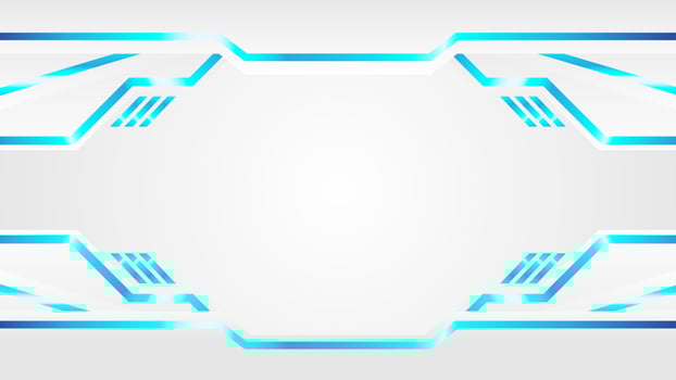 blue and white abstract background futuristic gaming concept illustration design vector