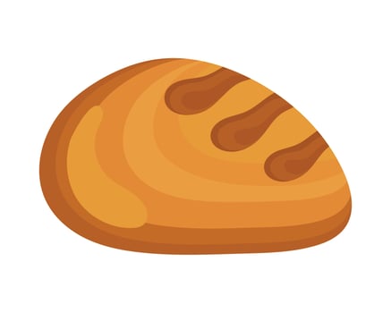 bread pastry product vector