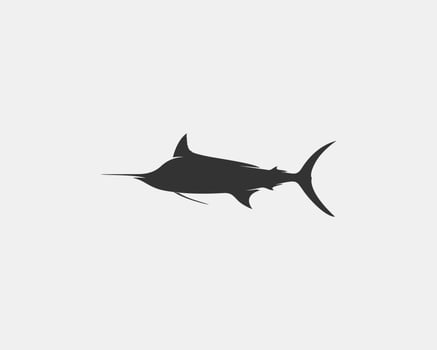 marlin vector silhouette