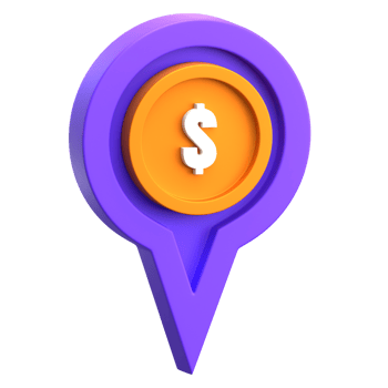 Bank Location 3D Icon png