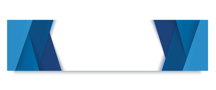 blue frame template illustration png