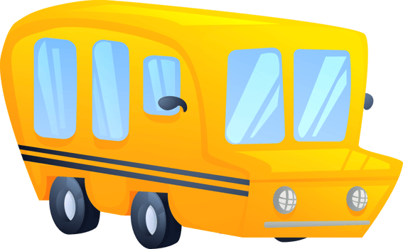 yellow school bus png