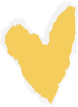 paper heart element png