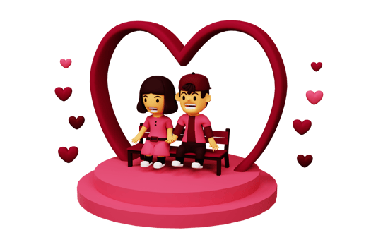 3d date in park png