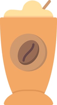 Ice Cream Flat Icon vector