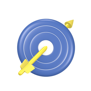 3d Rendering Cute Icons Goal Target Startup Themed Motivation Champion spirit png