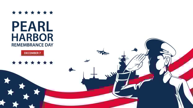 pearl harbor template vector